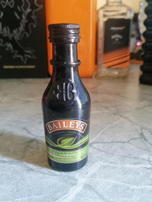 Baileys miniature bottle empty like new, plastic collectible