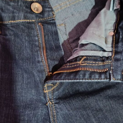 Classic women's jeans, size S, dark blue