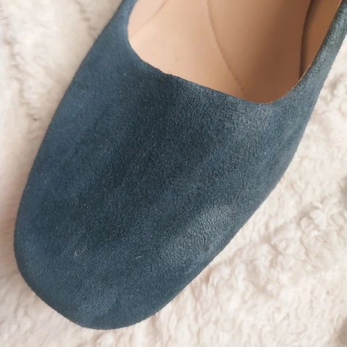 Clarks navy suede women's shoes size 40 used