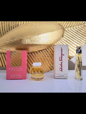 Estee Lauder Beautiful Pour Femme και Salvatore Ferragamo Pour Femme μινιατούρες νέες
