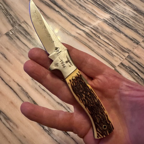 Collectible Third Reich Themed Knife, Condor blade, 1939