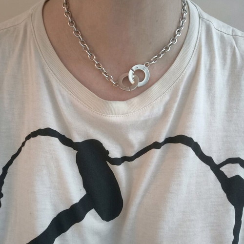 Hot Diamonds silver set bracelet and necklace like new