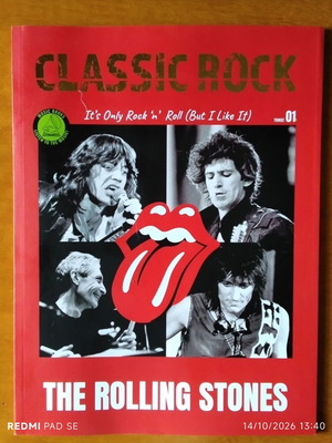 Classic Rock περιοδικό για τους The Rolling Stones, τεύχος 01