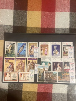 Stamp series new, 6 series unsealed