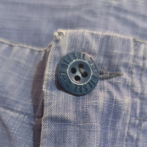 Diesel vintage bermuda shorts used, size 30, blue turquoise