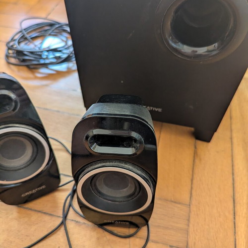 Creative wireless speakers 2.1 T3250 used, Bluetooth, subwoofer