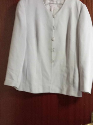 Jacket used, ice color, size XL