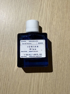 Κορρές Ionian Blue άδειο μπουκάλι μεταχειρισμένο, διακοσμητικό