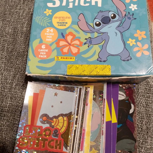 Panini Stitch trading cards like new