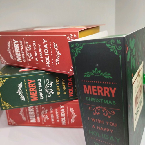 Christmas paper boxes new, set of 4 pieces
