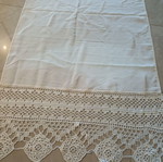 Silk Soufli table linens, 3 pieces