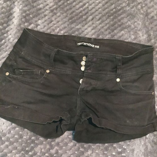 Terranova shorts black used, size XXS