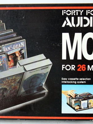 Forty Four Audio 44 MC-Flip θήκη-βάση για 26 κασέτες καινούργια