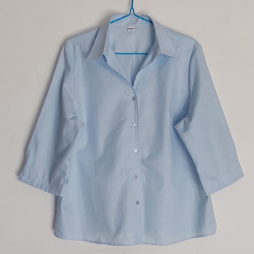 Eterna women's shirt XXL turquoise, like new, 3/4 sleeve