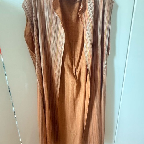Dante dress like new, beige and orange, one size