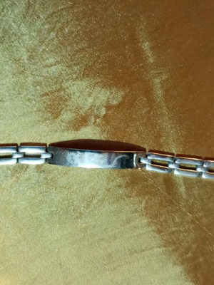 Αντρική αλυσίδα ατσάλινη καινούργια ασημί