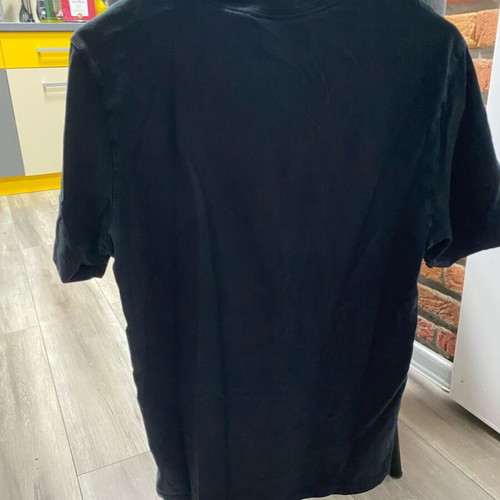 Nike T-shirt size M restored, black with defects