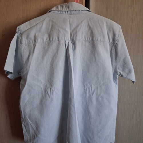 Marasil boys' dress shirt like new, size 8, light blue