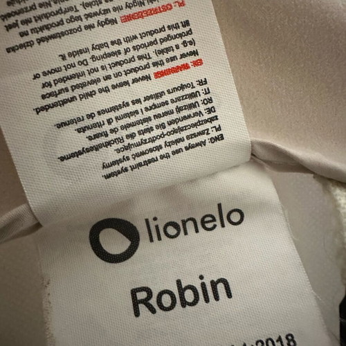 Βρεφικό ριλάξ LIONELO σαν καινούργιο σε ουδέτερα χρώματα