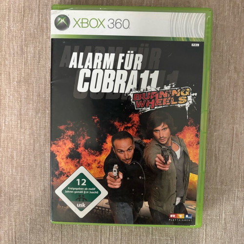 Alarm for Cobra 11 Burning Wheels Xbox 360 used complete