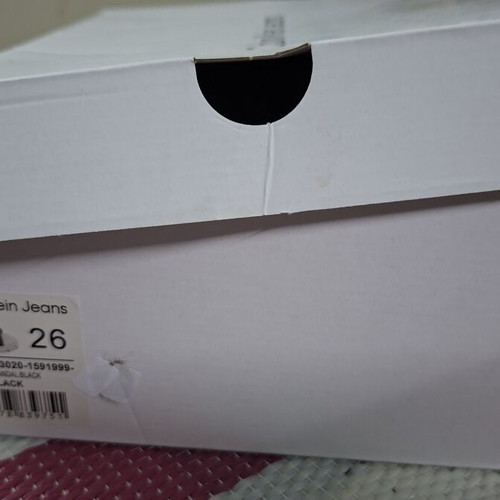 Calvin Klein sandals size 26 used, black and white