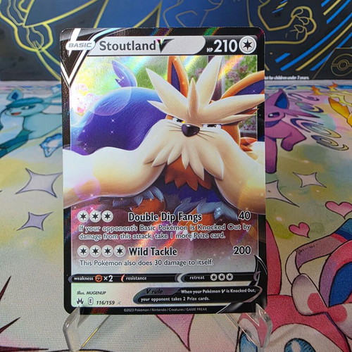 pokemon card stoutland Pokemon Cards: STOUTLAND 105/149 # 24J54 – Archeron main image 1