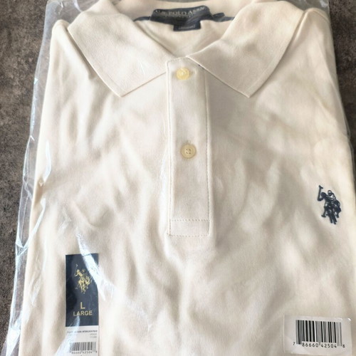 U.S. Polo Assn. Polo Shirts brand new with tags, size L, pack of 2