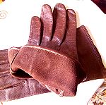  Vintage Real Nappa ανδρικά δερμάτινα γάντια .