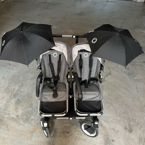 Bugaboo Donkey 3 Twin baby stroller like new, complete set