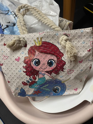 Children's summer shoulder bag new, small size, beach style