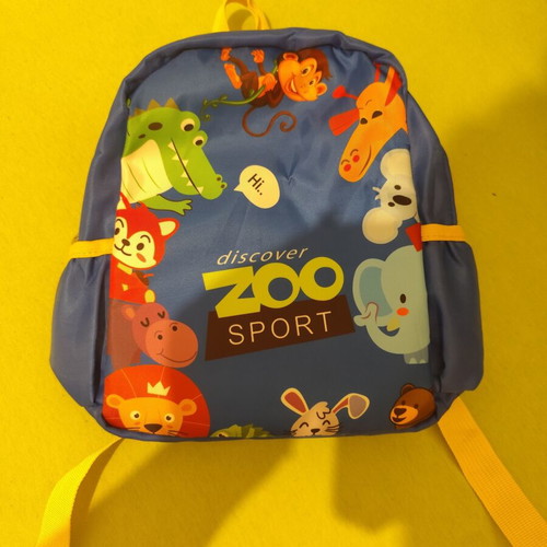Preschool backpack with animals
