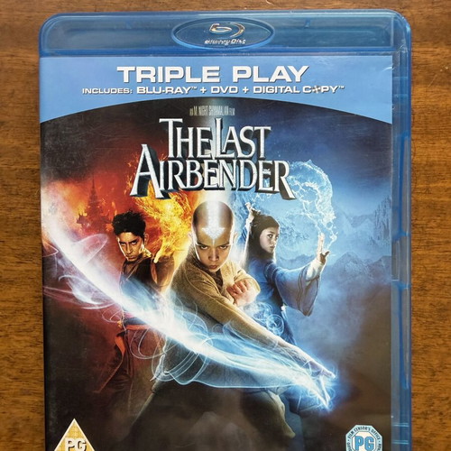 The Last Airbender Blu-ray and DVD like new, English subtitles