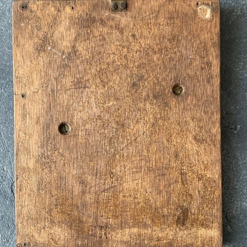 Lenin bronze plaque used