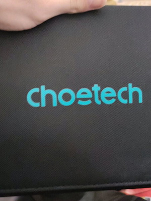 Choetech ηλιακό φορτιστή για κινητά καινούργιο με 2 θύρες USB