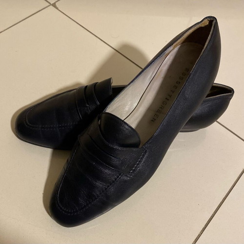 Fratelli Rossetti moccasins used dark blue size 39
