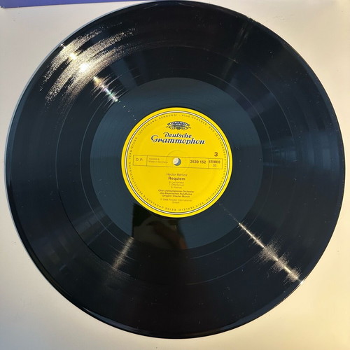 Berlioz Requiem vinyl like new, classical music