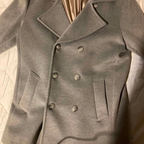 Vittorio Artist men's coat gray like new, size M