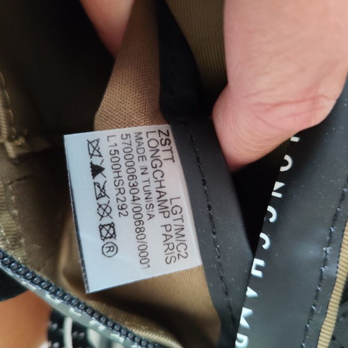 Longchamp Le Pliage Energy XS handbag, khaki
