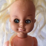 Vintage doll used