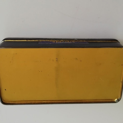 Maspero Freres metal cigarette box used vintage