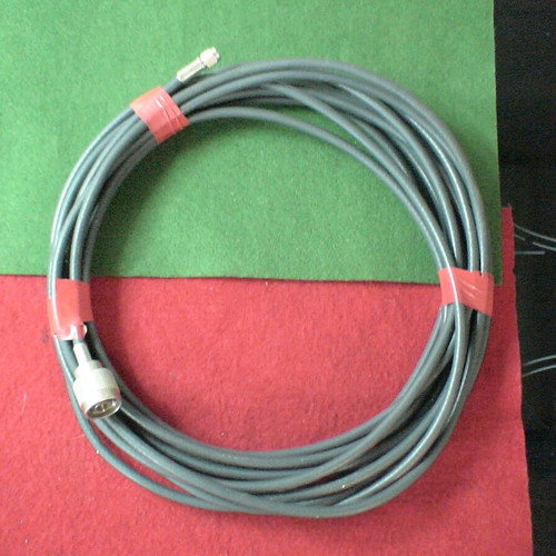 Coaxial cable 8 meters used with connectors