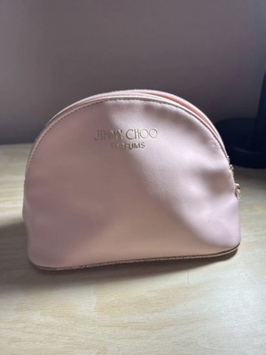 Jimmy Choo toiletry bag new, beige