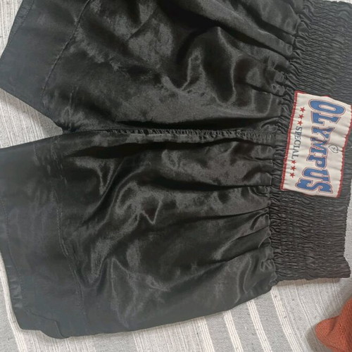Satin boxing shorts like new