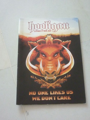 Hooligan Streetwear No One Likes Us We Don't Care football catalog used