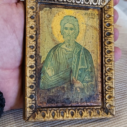Old icon of Saint Andrew