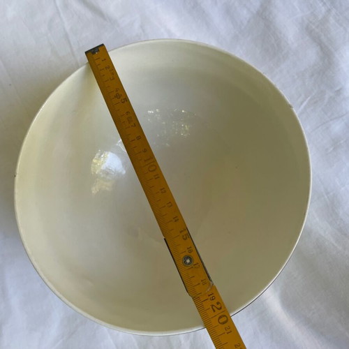 Set of 2 used Ditmar Urbach porcelain bowls/fondue pots