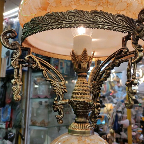 Vintage table lamp like new, height 65cm