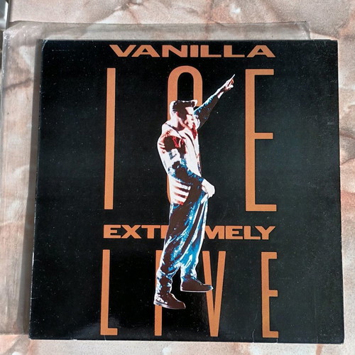 Vanilla Ice Extremely Live vinyl used, hip-hop