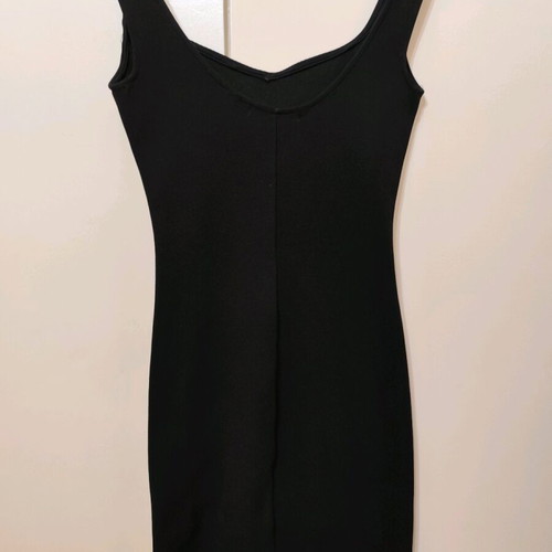 Black evening dress like new, size Small