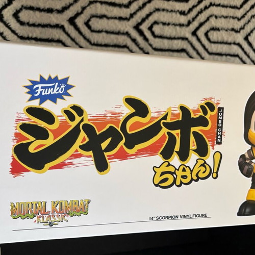 Jumbo Chan Scorpion 14'' collectible vinyl figure new, limited edition 1200